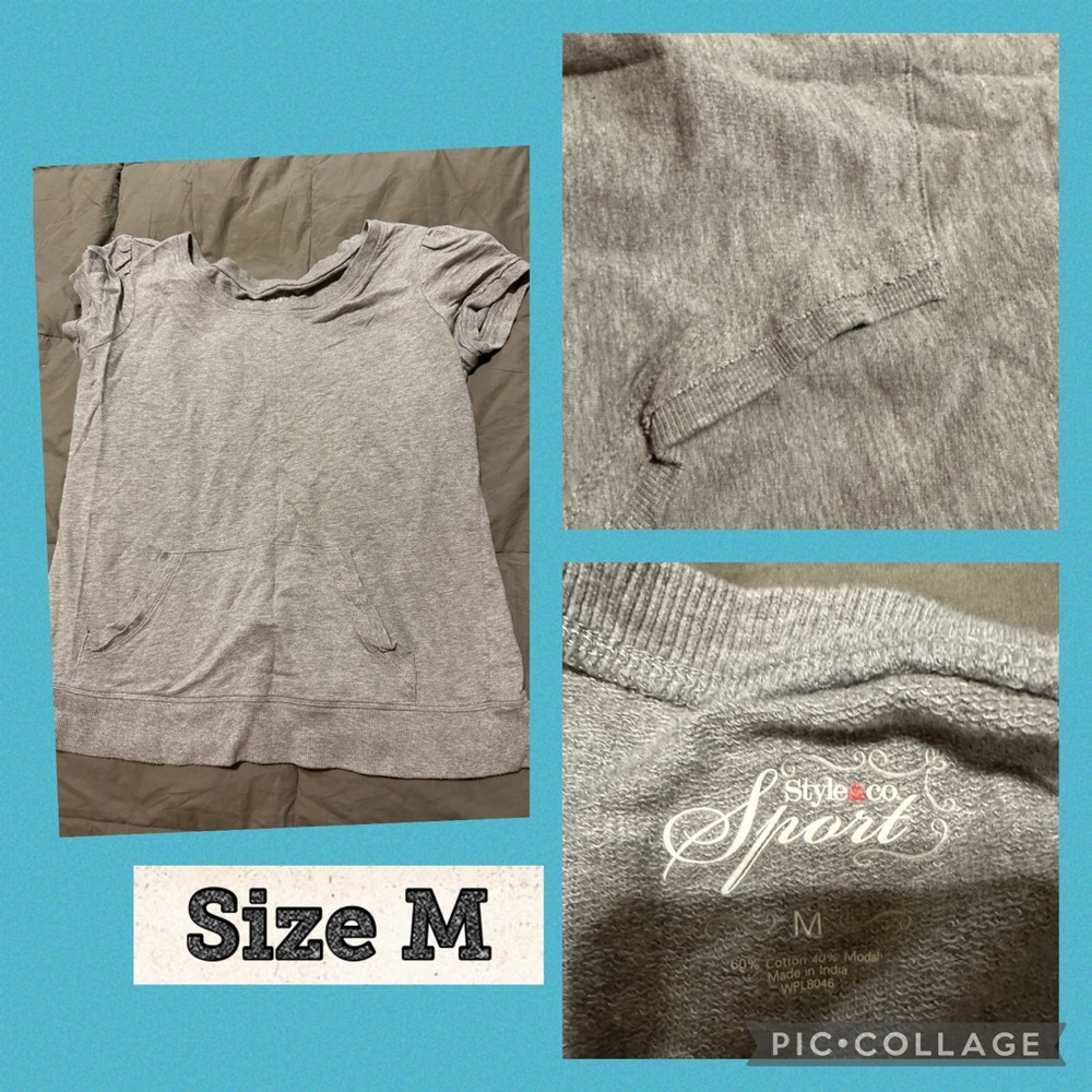 Shirt with front pocket
